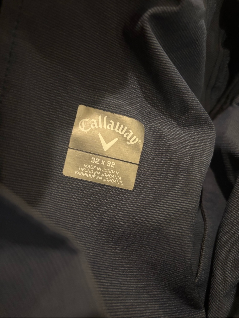 Callaway Navy Straight-Leg Chinos - Picture 2 of 4